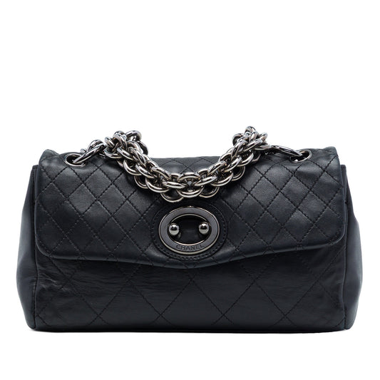 Chanel Quilted Calfskin Bijoux Ring Chain Flap