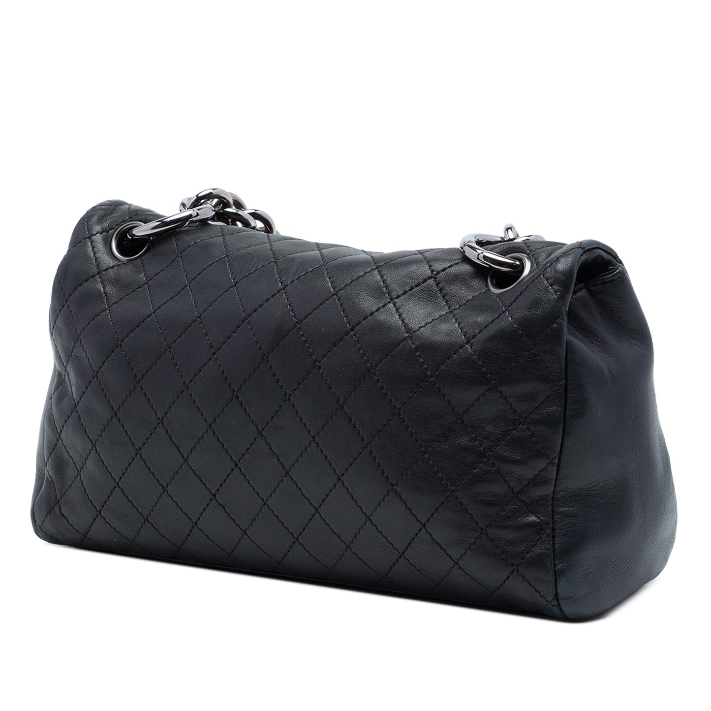 Chanel Quilted Calfskin Bijoux Ring Chain Flap