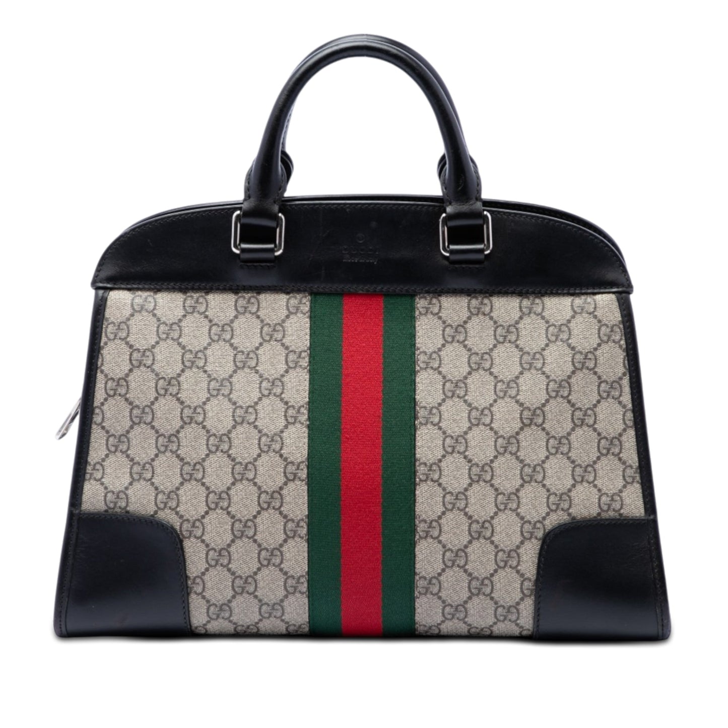 Gucci GG Supreme Web Dome Top Handle Bag
