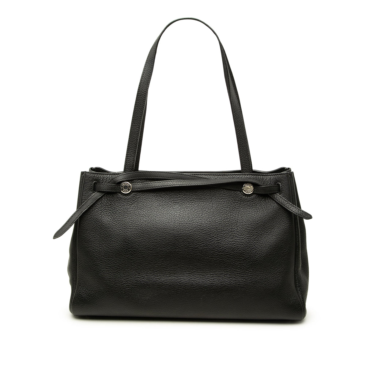 Hermès Buffalo Cabana Tote — Black