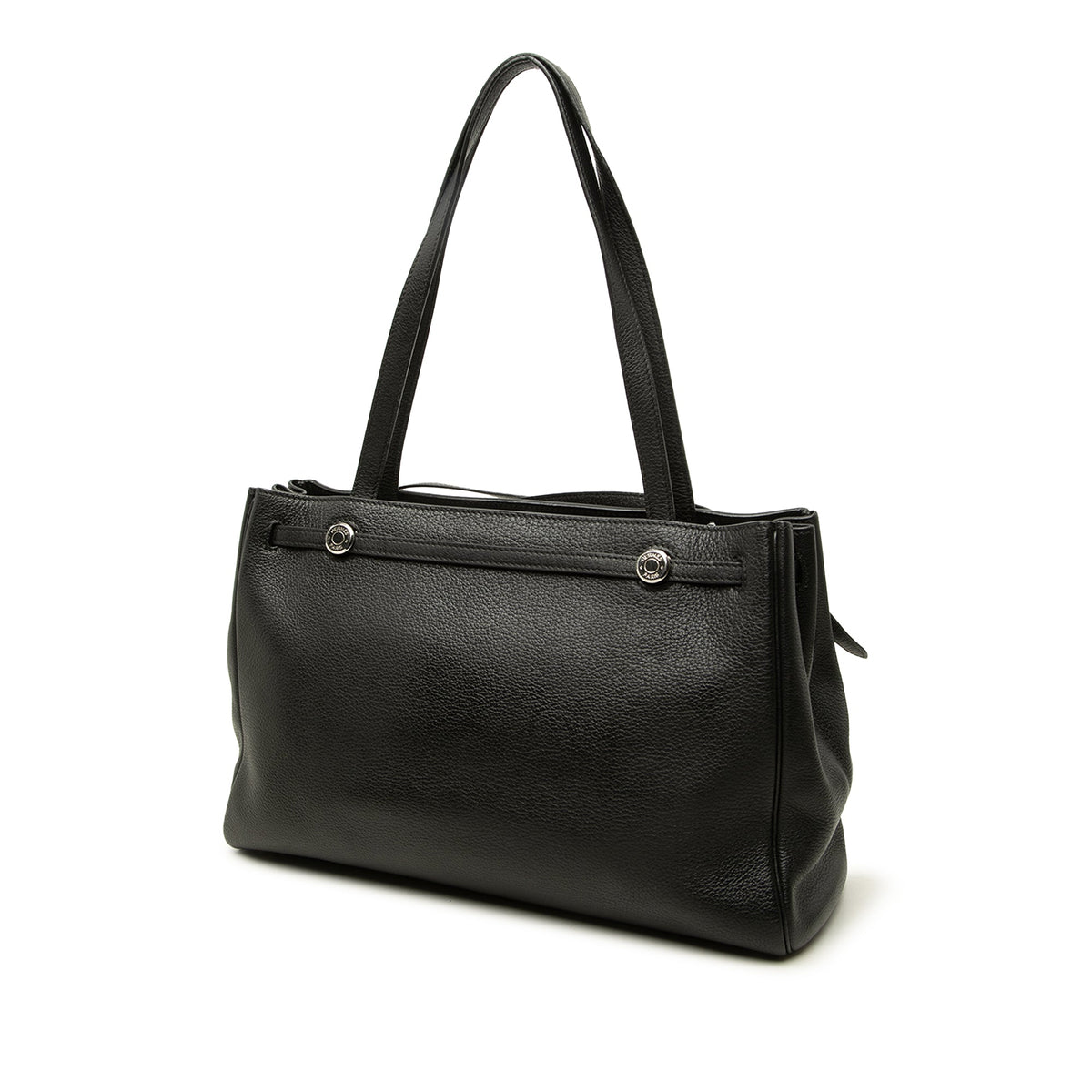 Hermès Buffalo Cabana Tote — Black