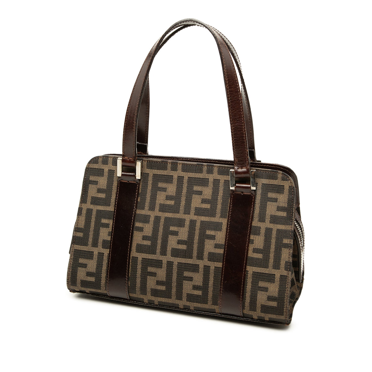 Fendi Zucca Canvas Handbag