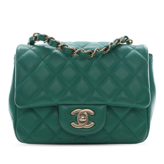 Chanel Mini Square Classic Lambskin Single Flap