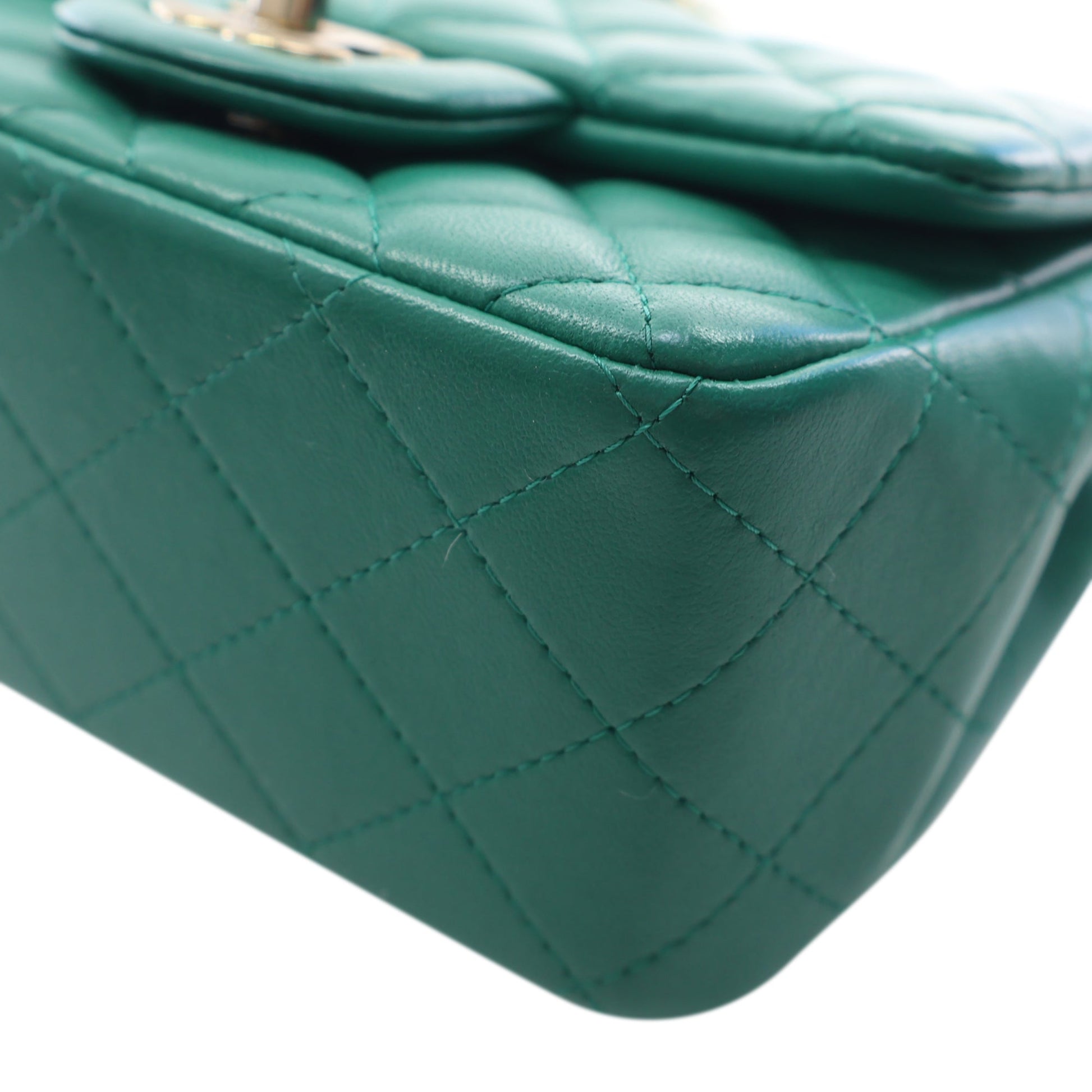 Chanel Mini Square Classic Lambskin Single Flap