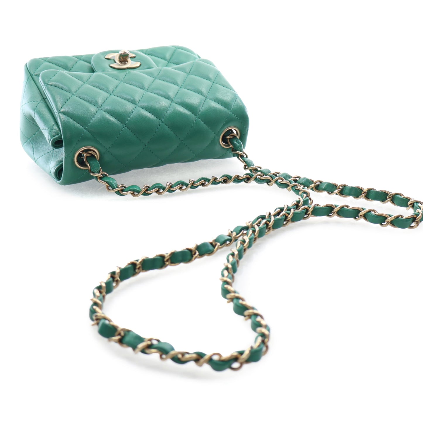 Chanel Mini Square Classic Lambskin Single Flap