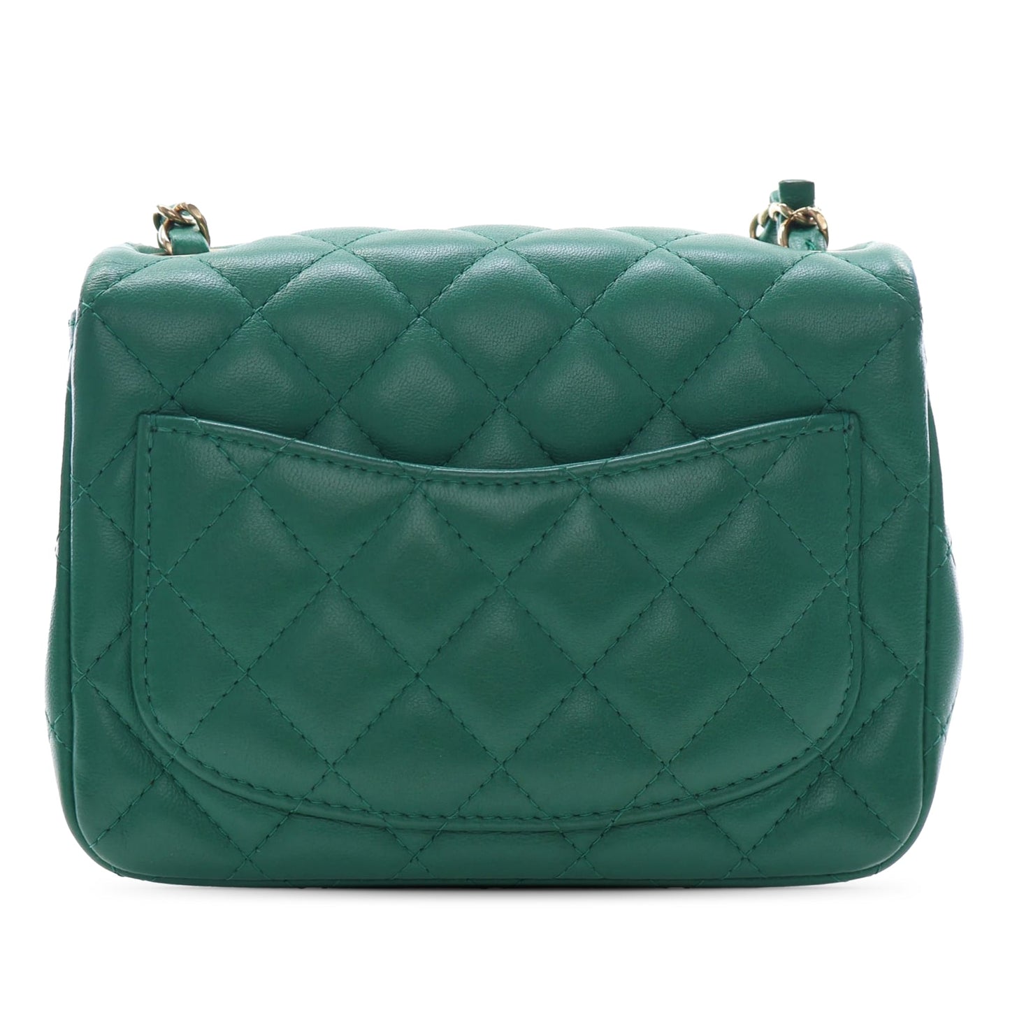 Chanel Mini Square Classic Lambskin Single Flap