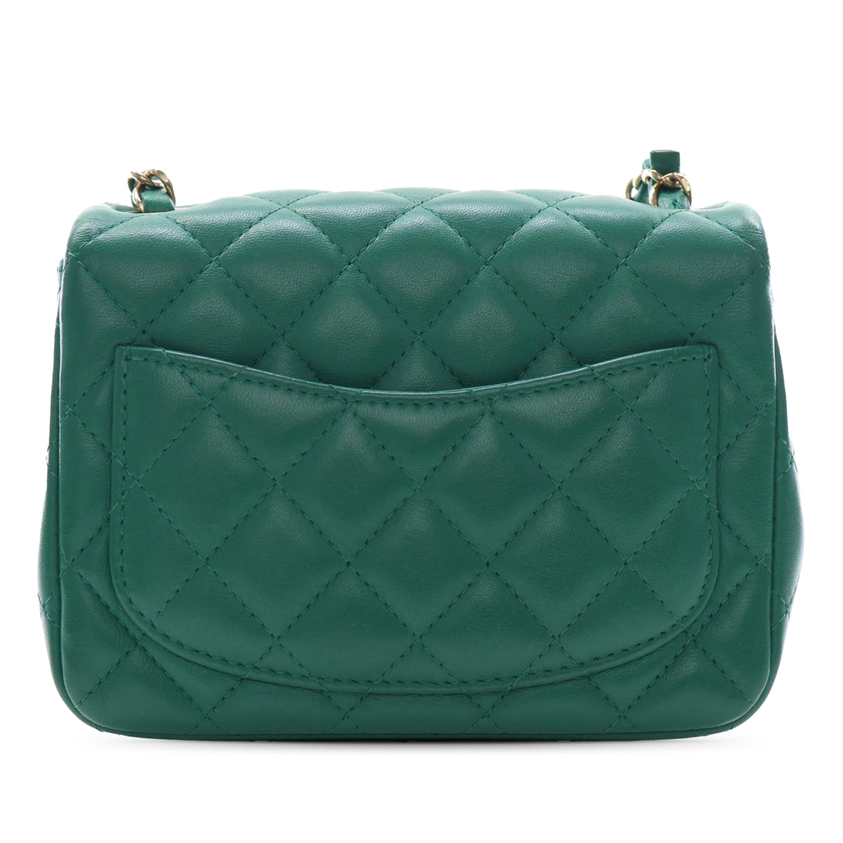 Chanel Mini Square Classic Lambskin Single Flap
