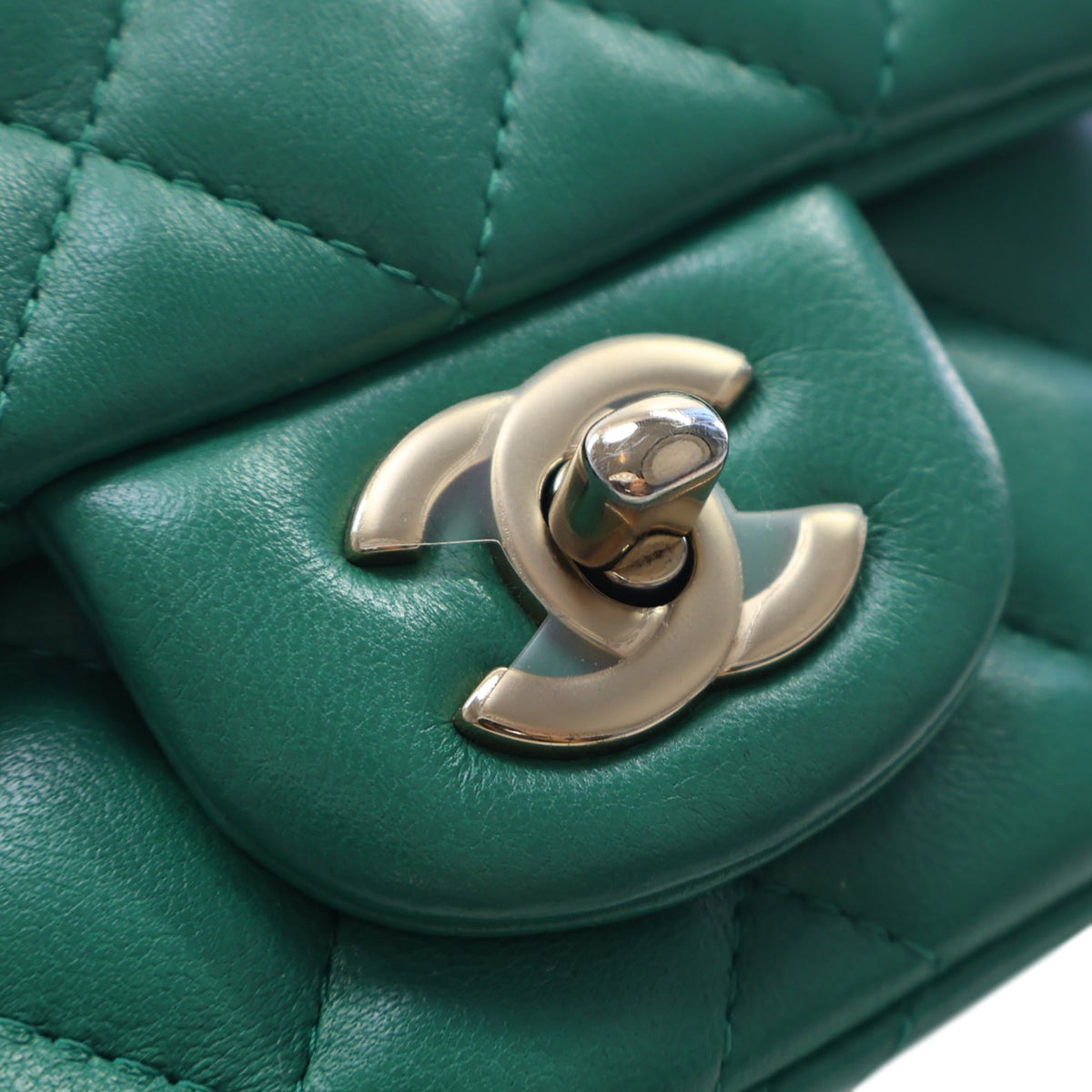 Chanel Mini Square Classic Lambskin Single Flap
