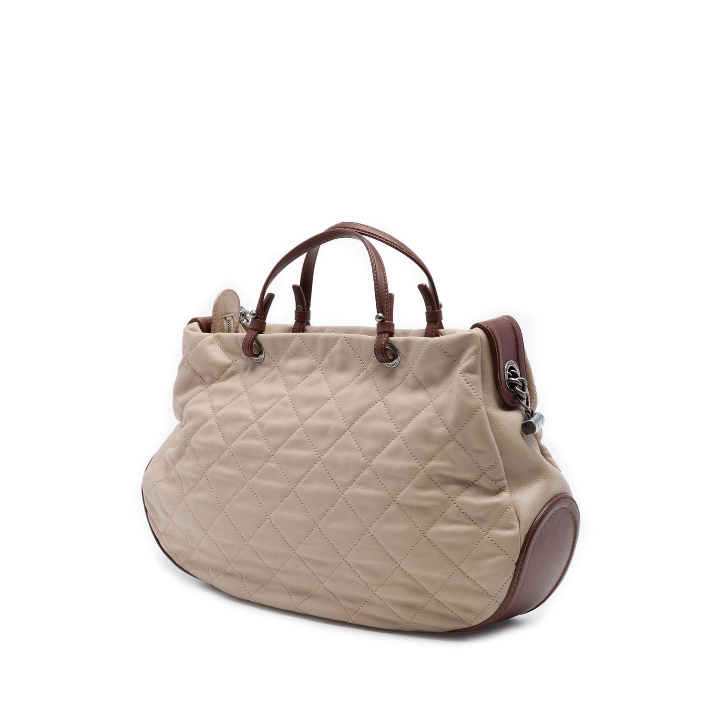 Chanel Quilted Lambskin Country Chic Satchel