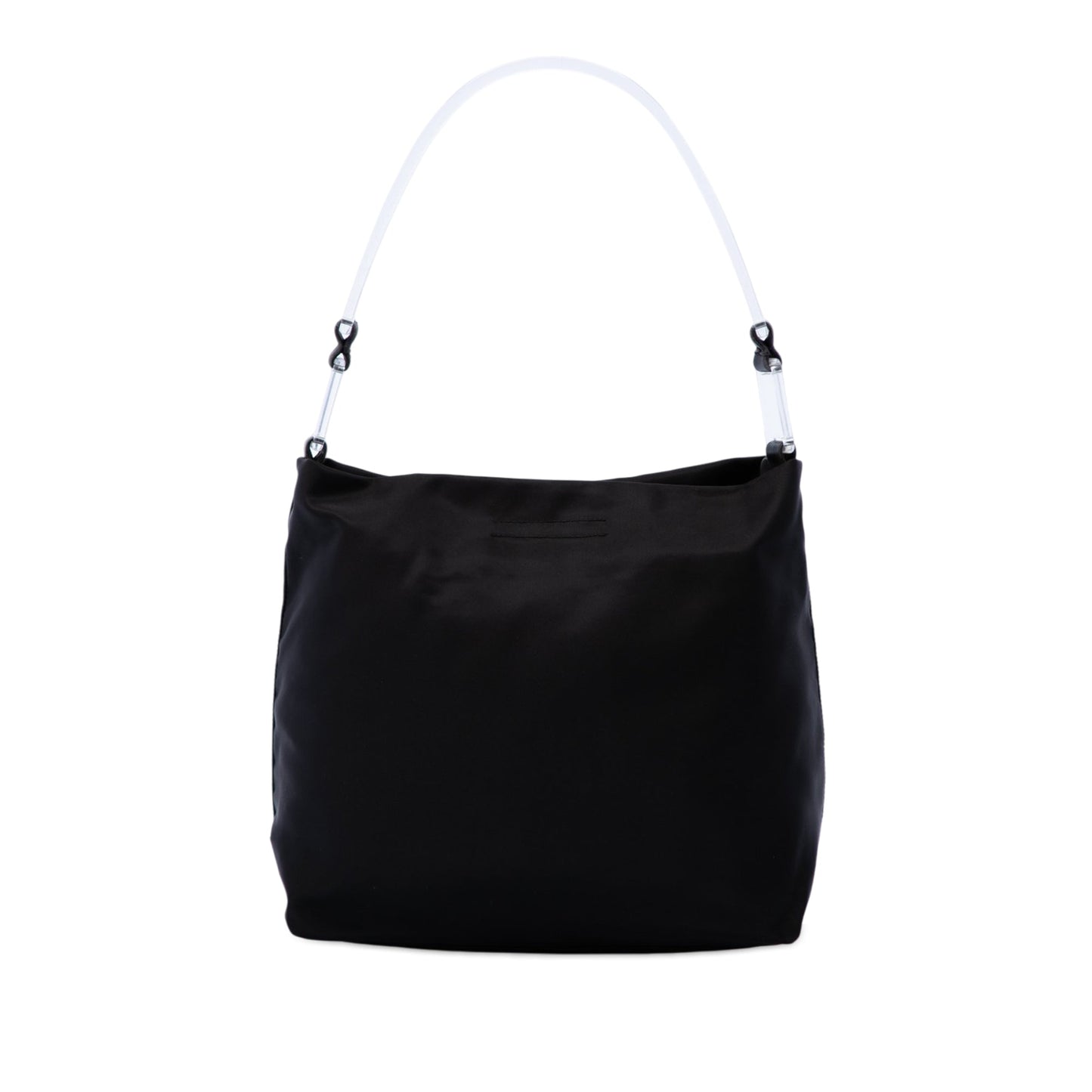 Prada Tessuto Acrylic Handle Bag