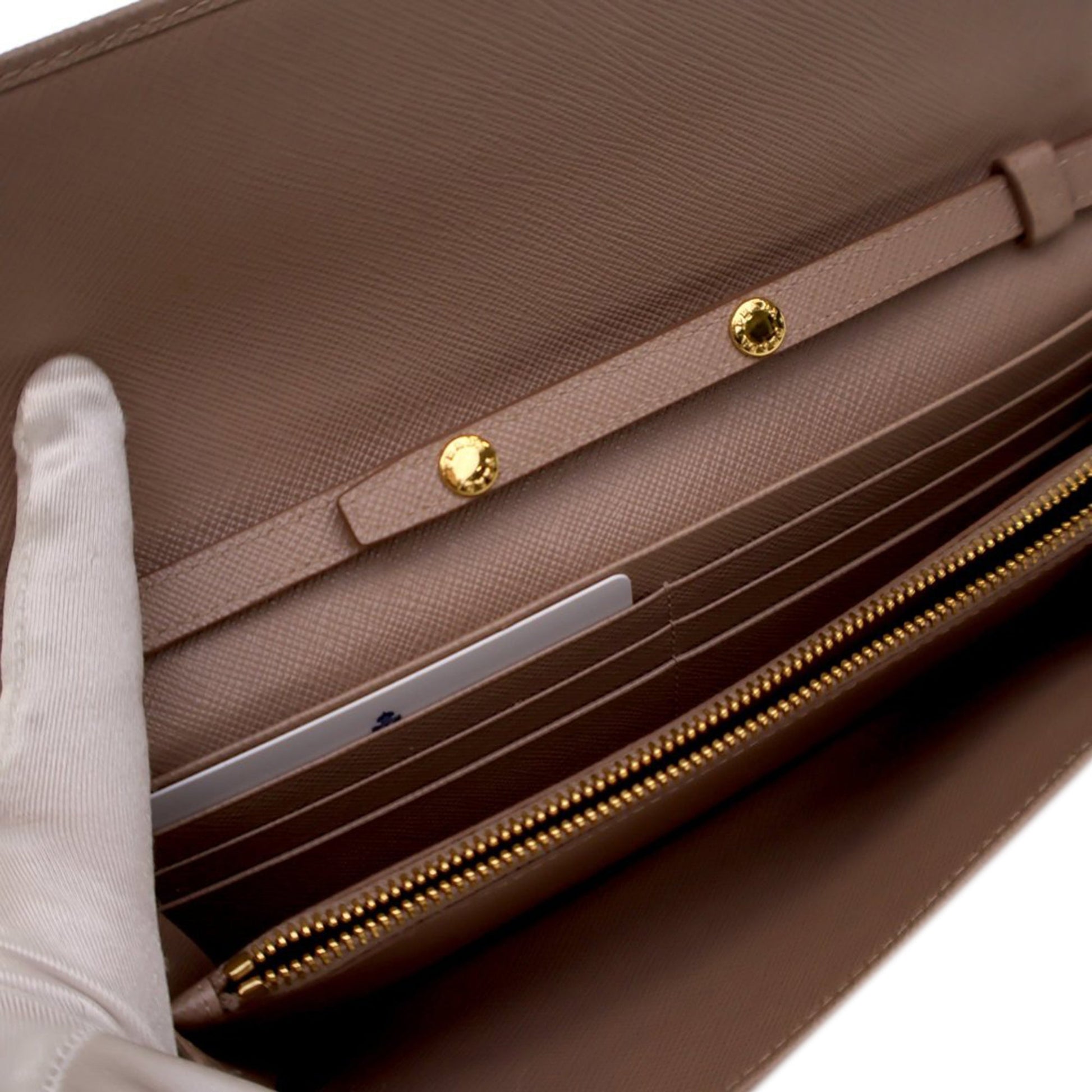 Prada Saffiano Wallet on Chain