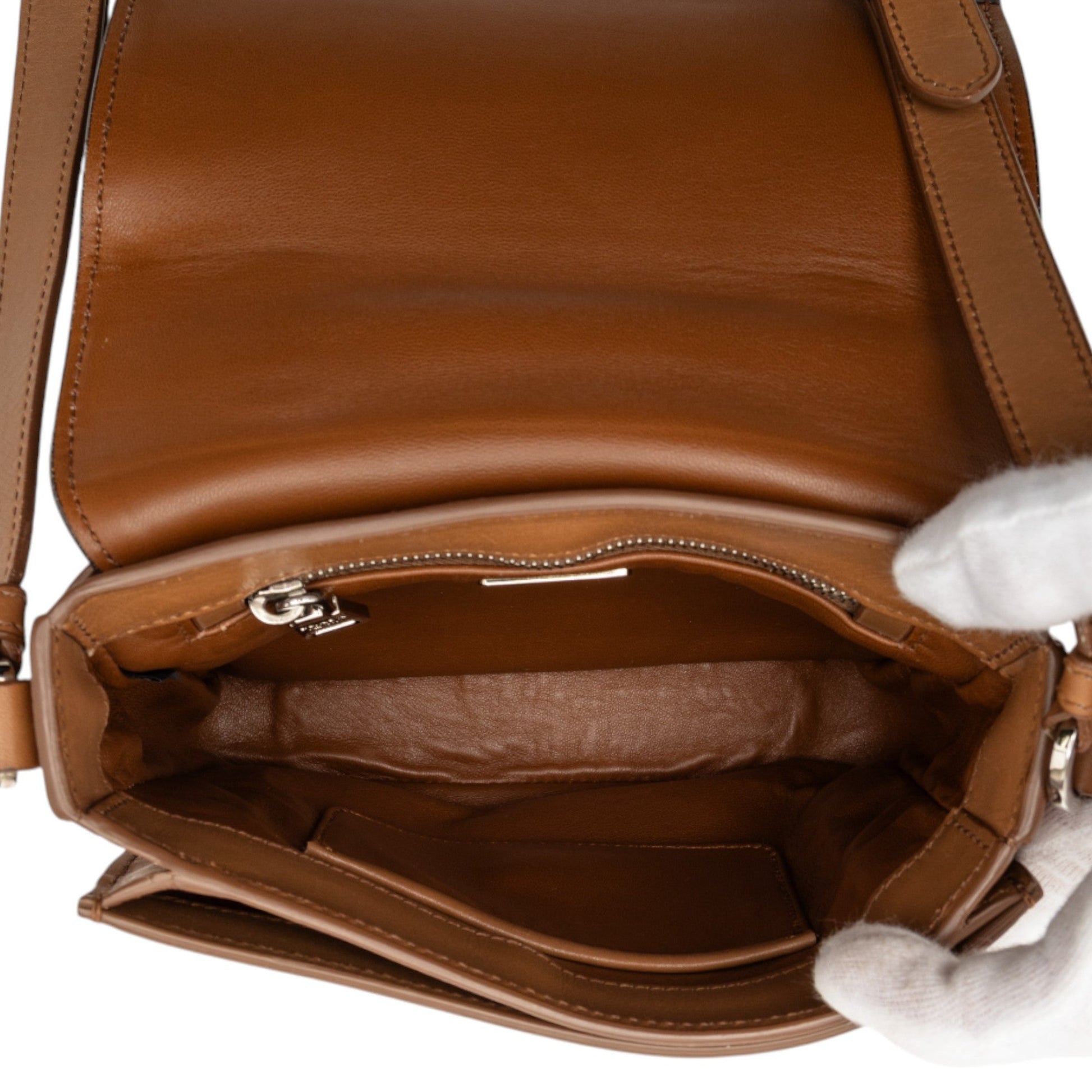 Prada Bicolor City Calf Satchel