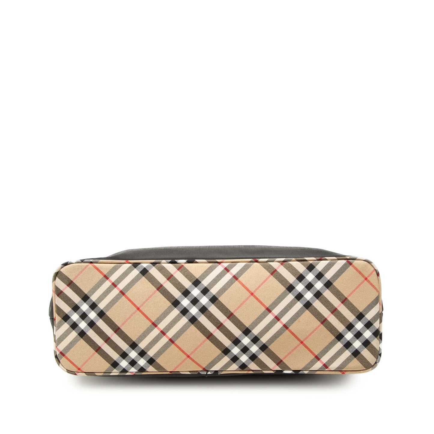 Burberry Nova Check Trimmed Nylon Shoulder Bag