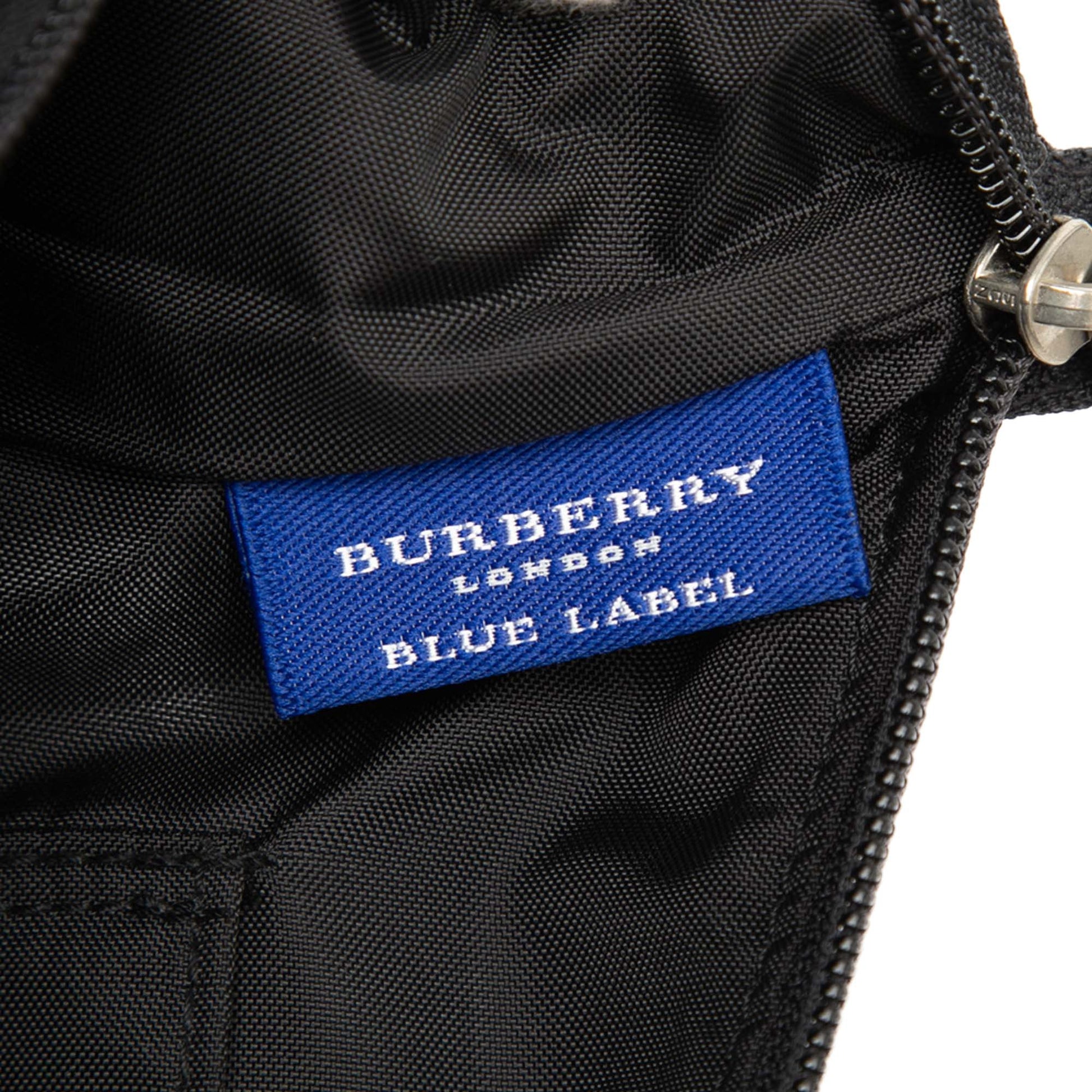 Burberry Nova Check Trimmed Nylon Shoulder Bag