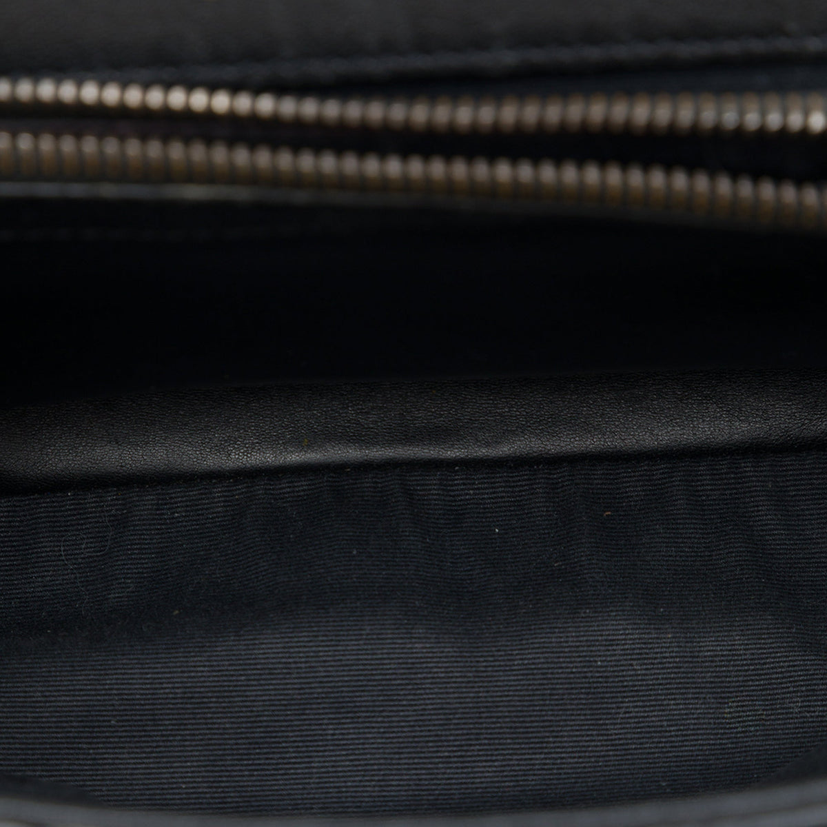 Saint Laurent Medium Chevron Sheepskin Monogram College Satchel