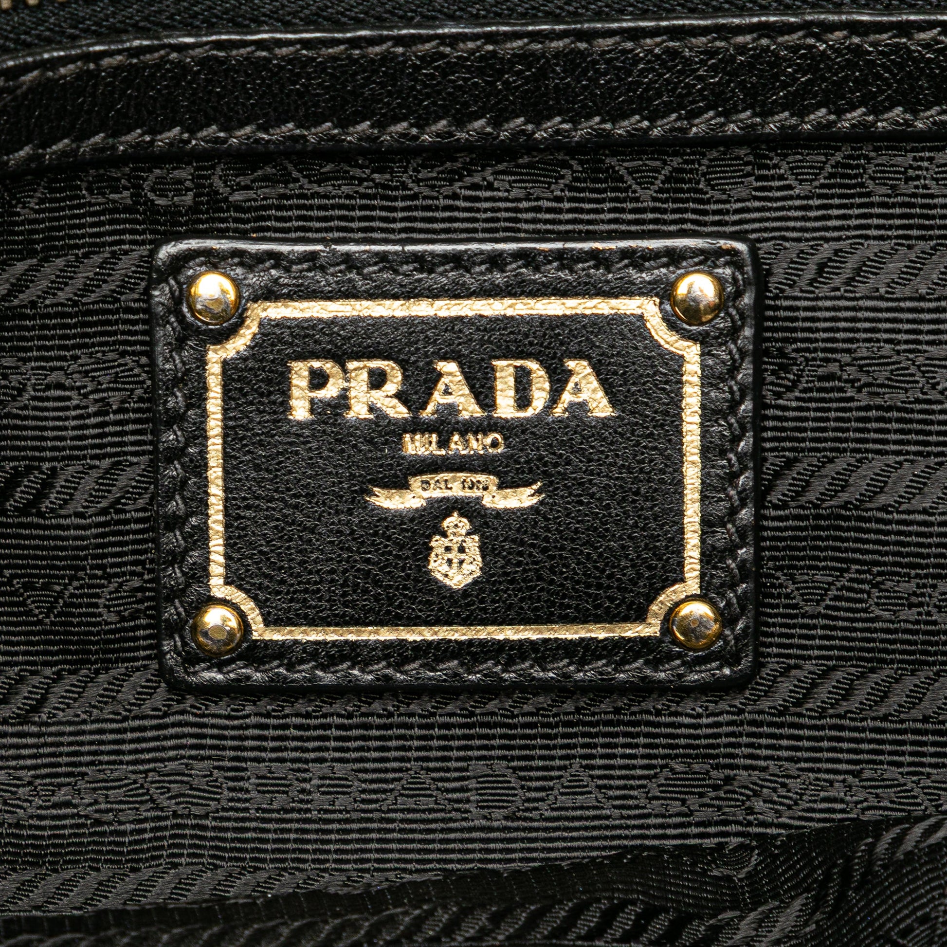 Prada Nappa Gaufre Bow Tote