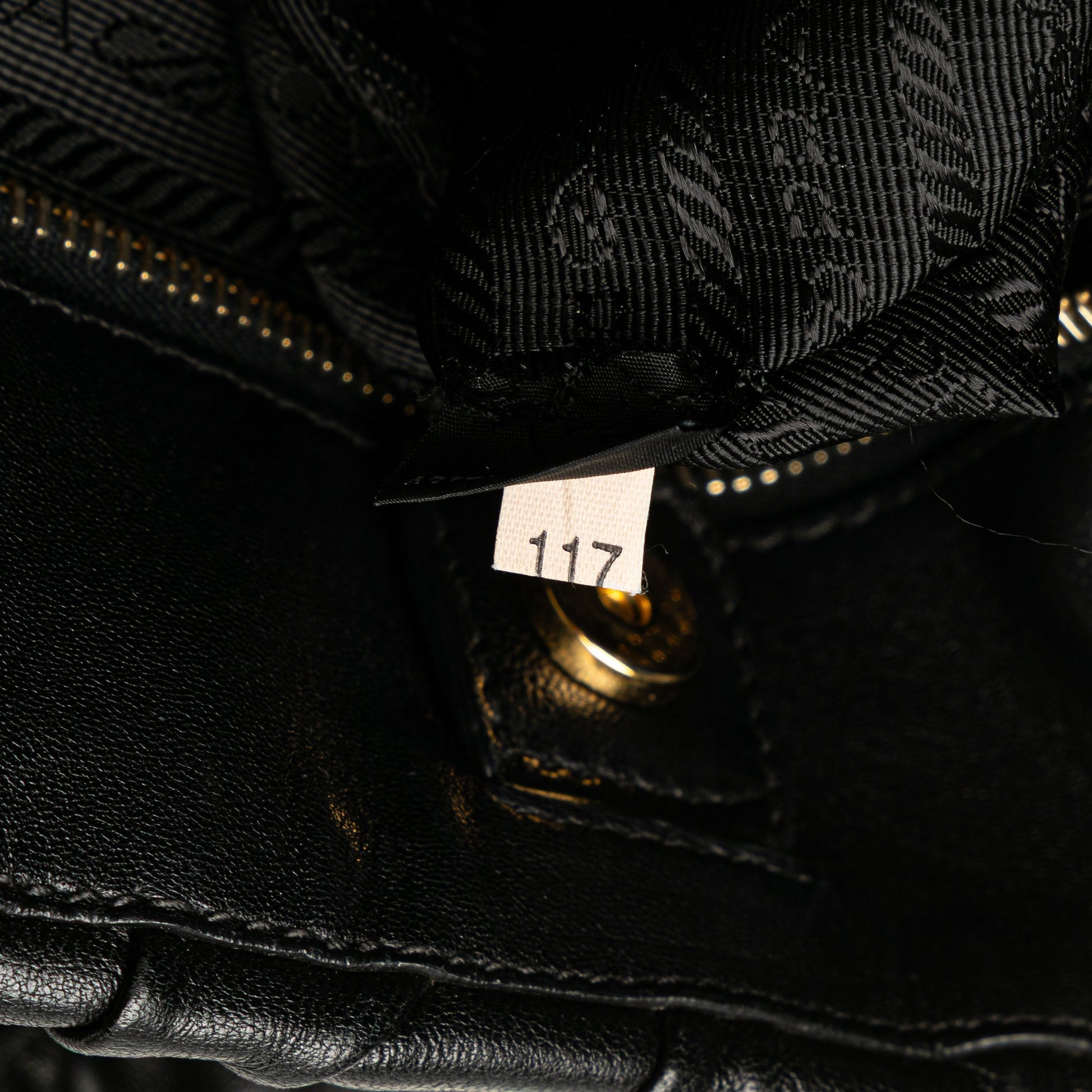 Prada Nappa Gaufre Bow Tote