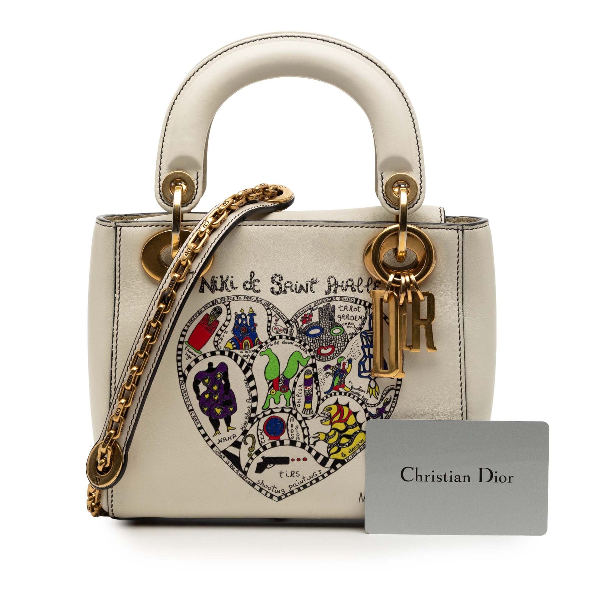 Dior DiorAmour Niki De Saint Phalle Mini Calfskin Lady Dior