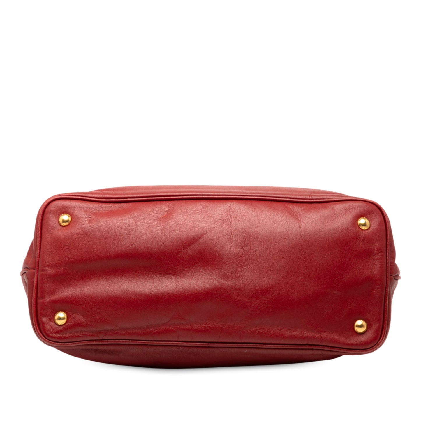 Prada Soft Calfskin Open Convertible Shopping Tote