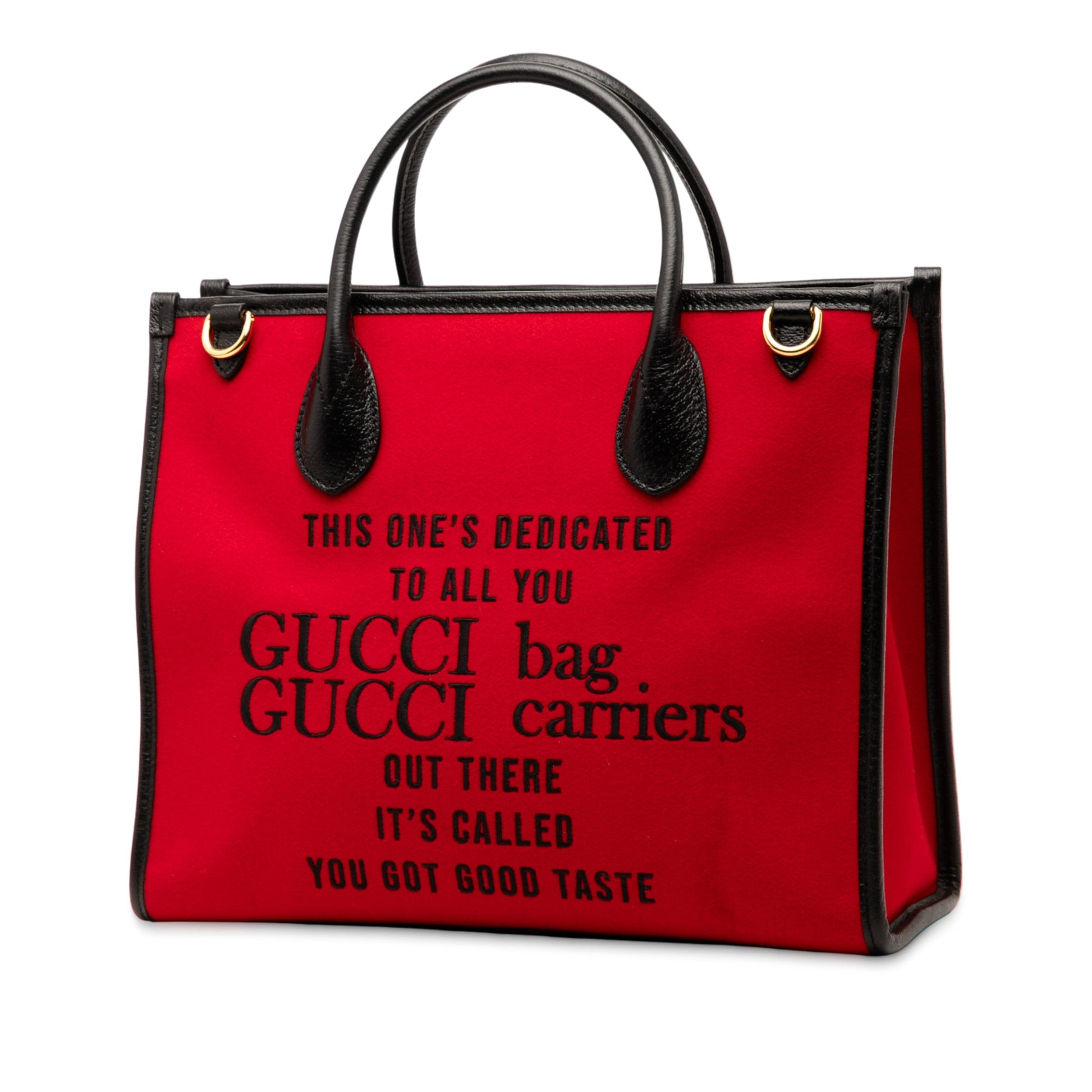 Gucci Felt 100 Centennial Satchel