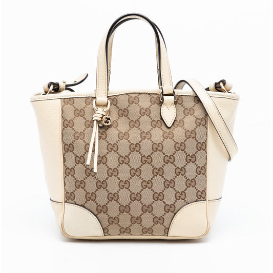 Small GG Canvas Bree Satchel
