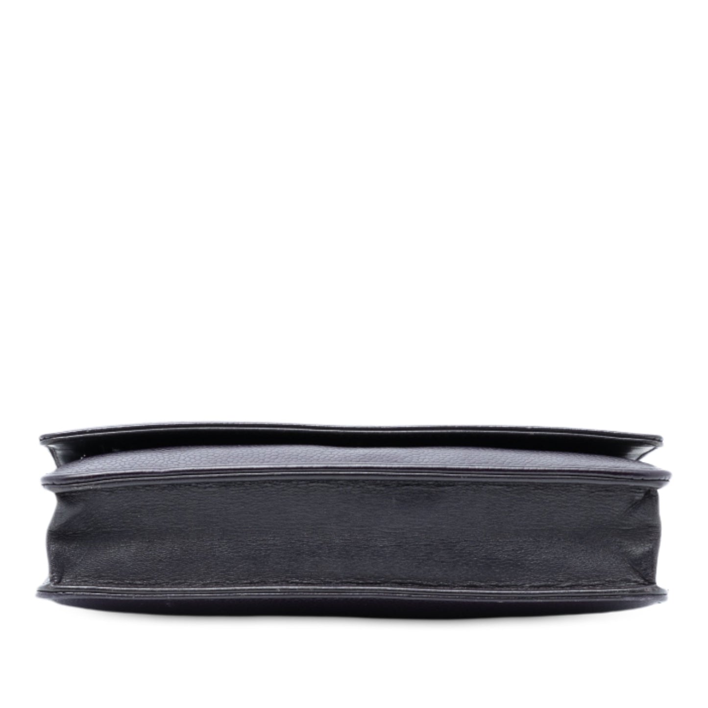 Chanel CC Caviar Wallet On Chain