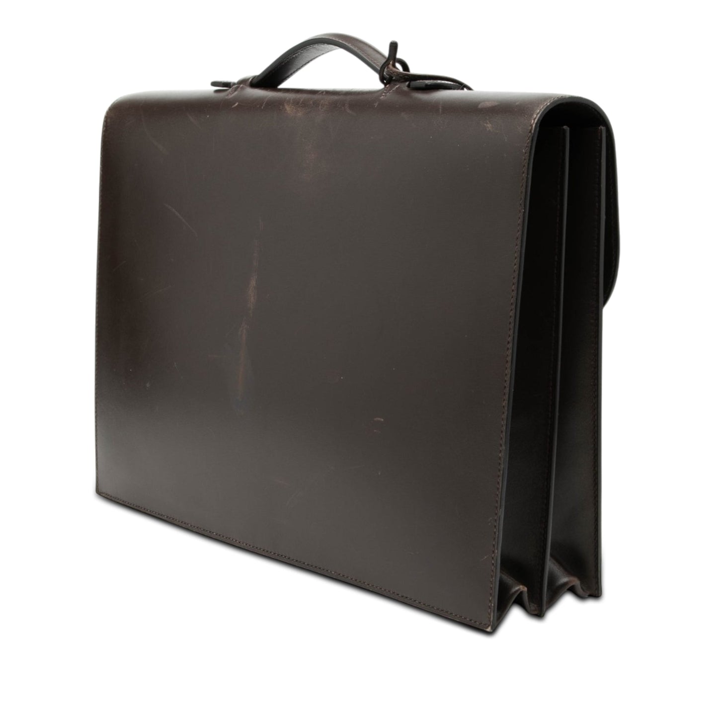 Hermès Box Calf Sac A Depeches 38
