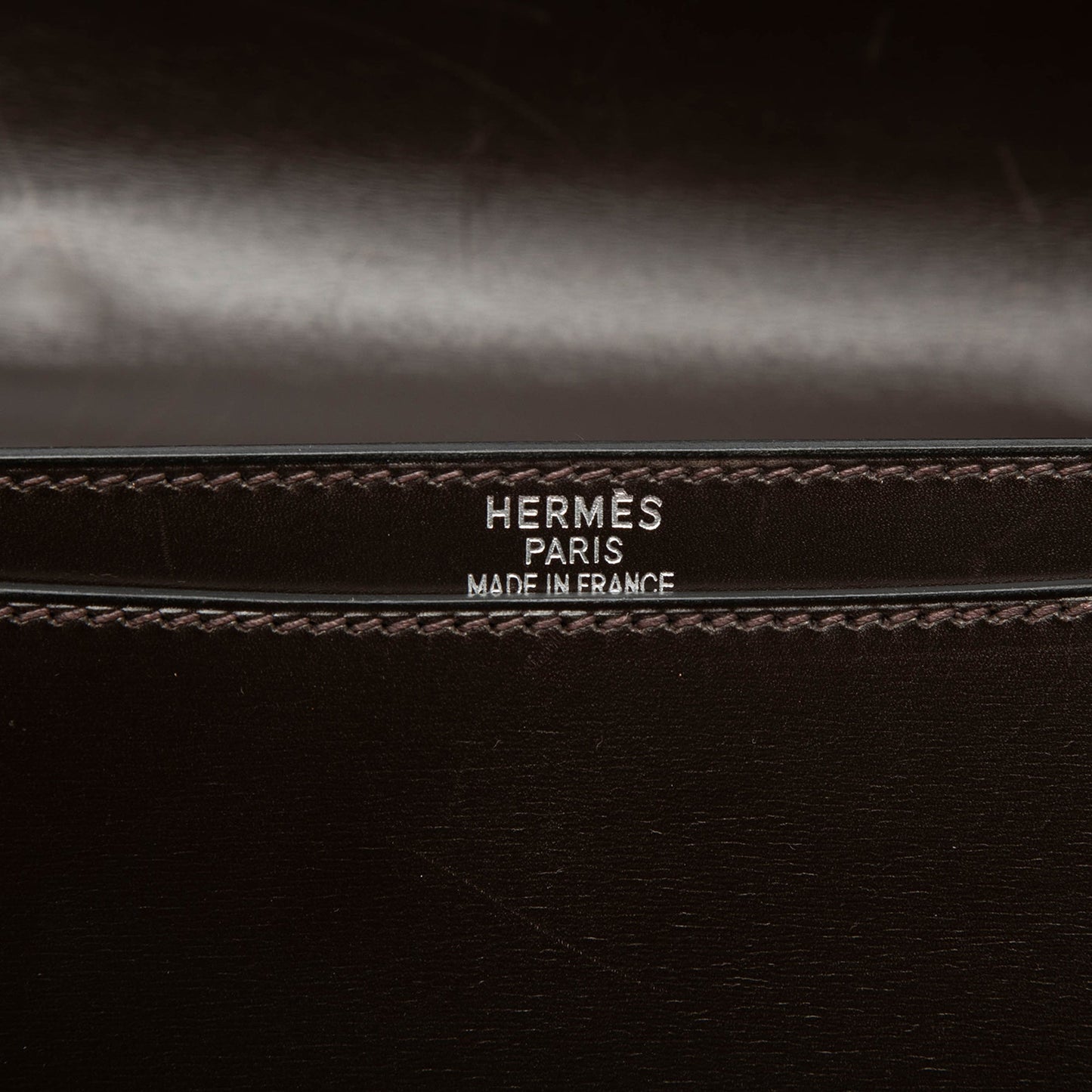 Hermès Box Calf Sac A Depeches 38