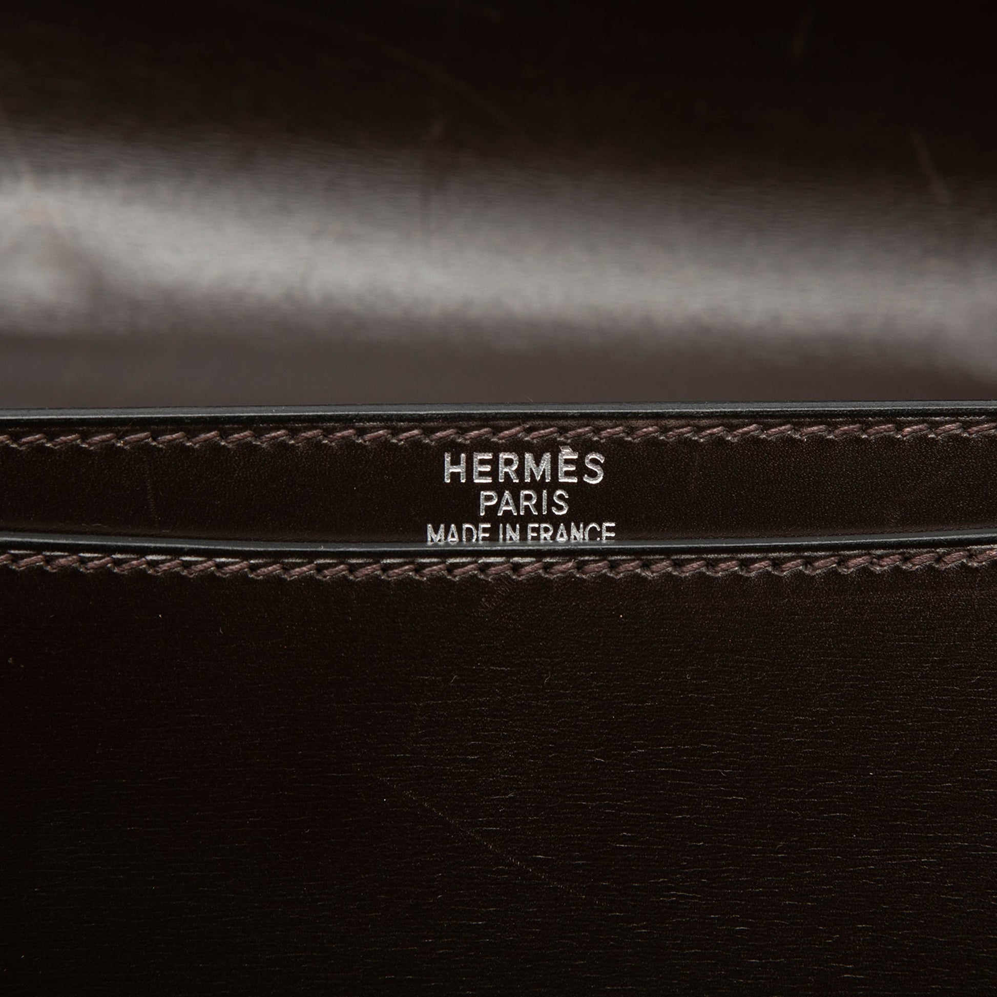 Hermès Box Calf Sac A Depeches 38