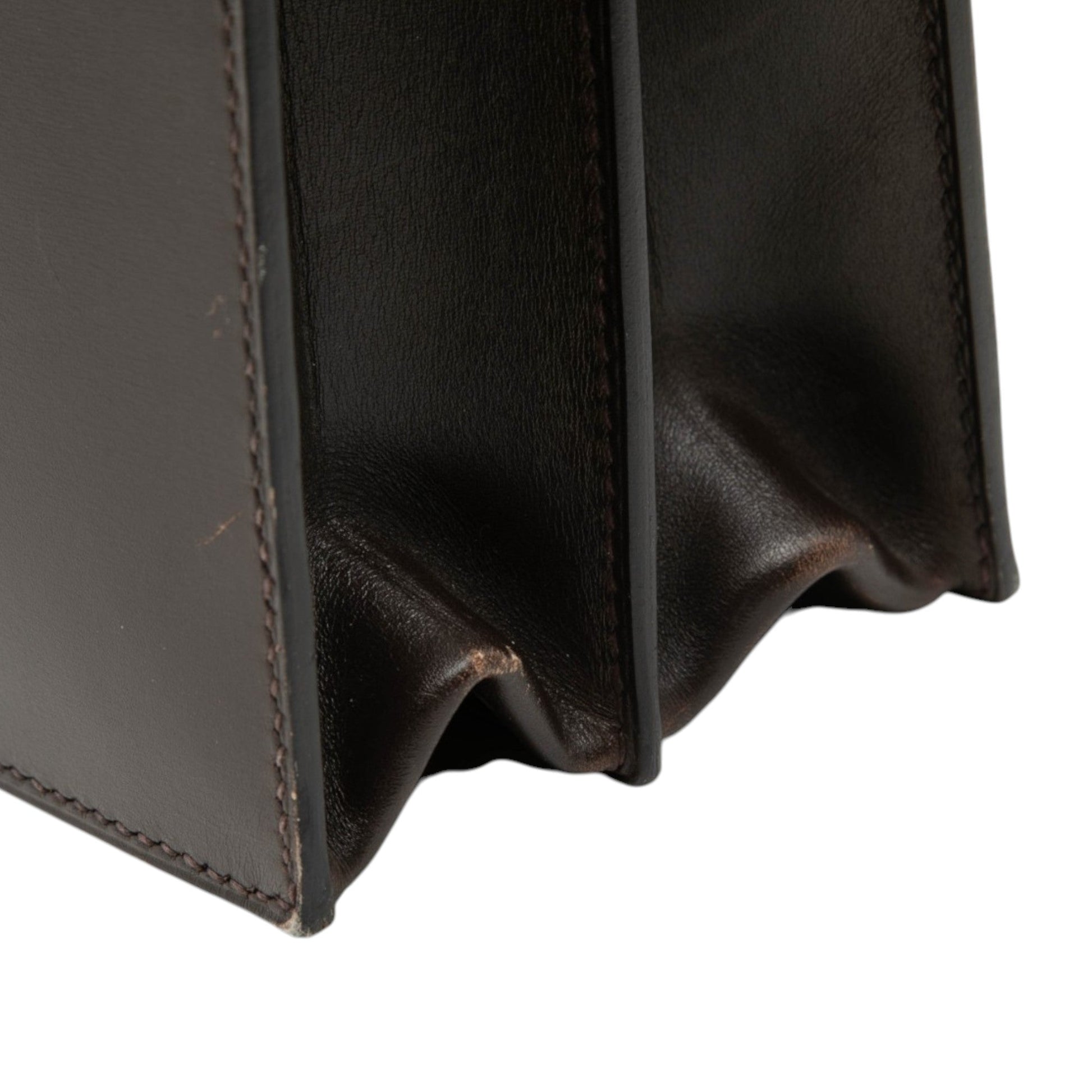 Hermès Box Calf Sac A Depeches 38
