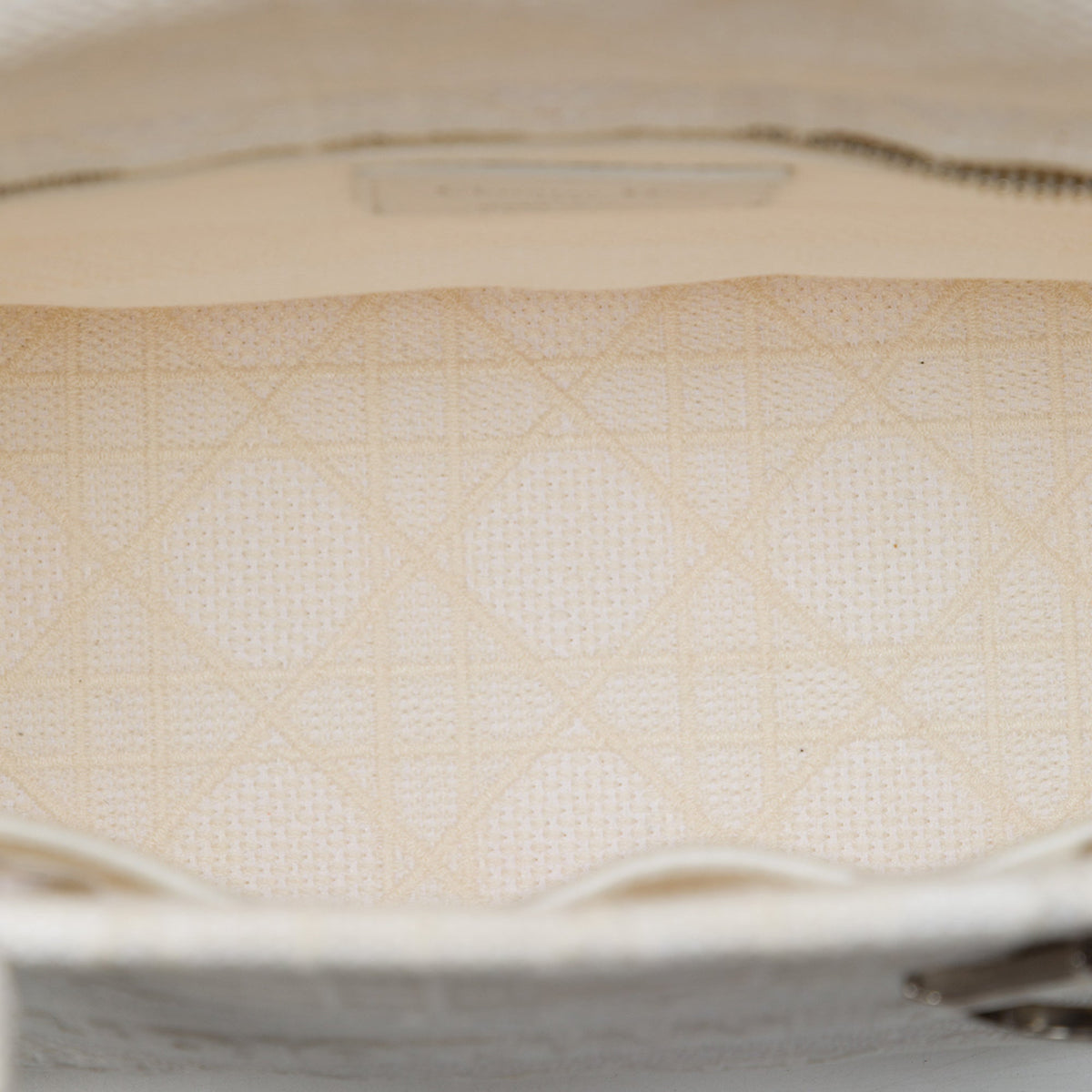Dior Medium Embroidered Canvas Cannage Lady D Lite
