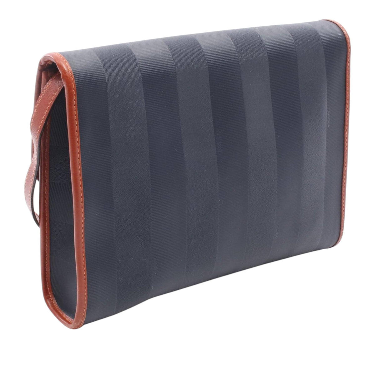 Fendi Pequin Coated Canvas Crossbody