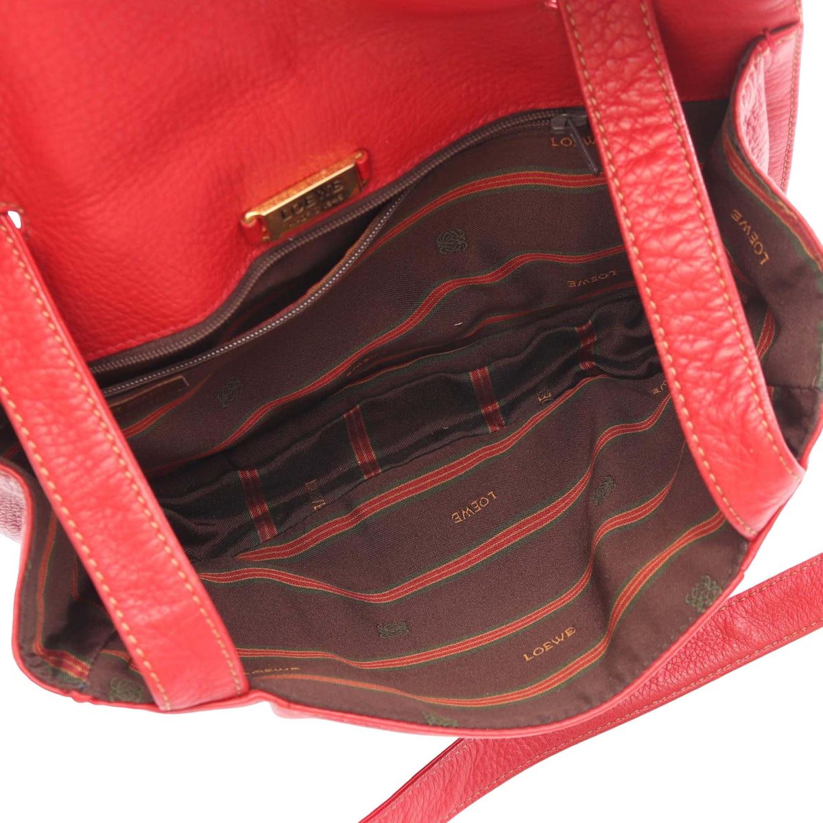 LOEWE Nappa Anagram Flap Crossbody