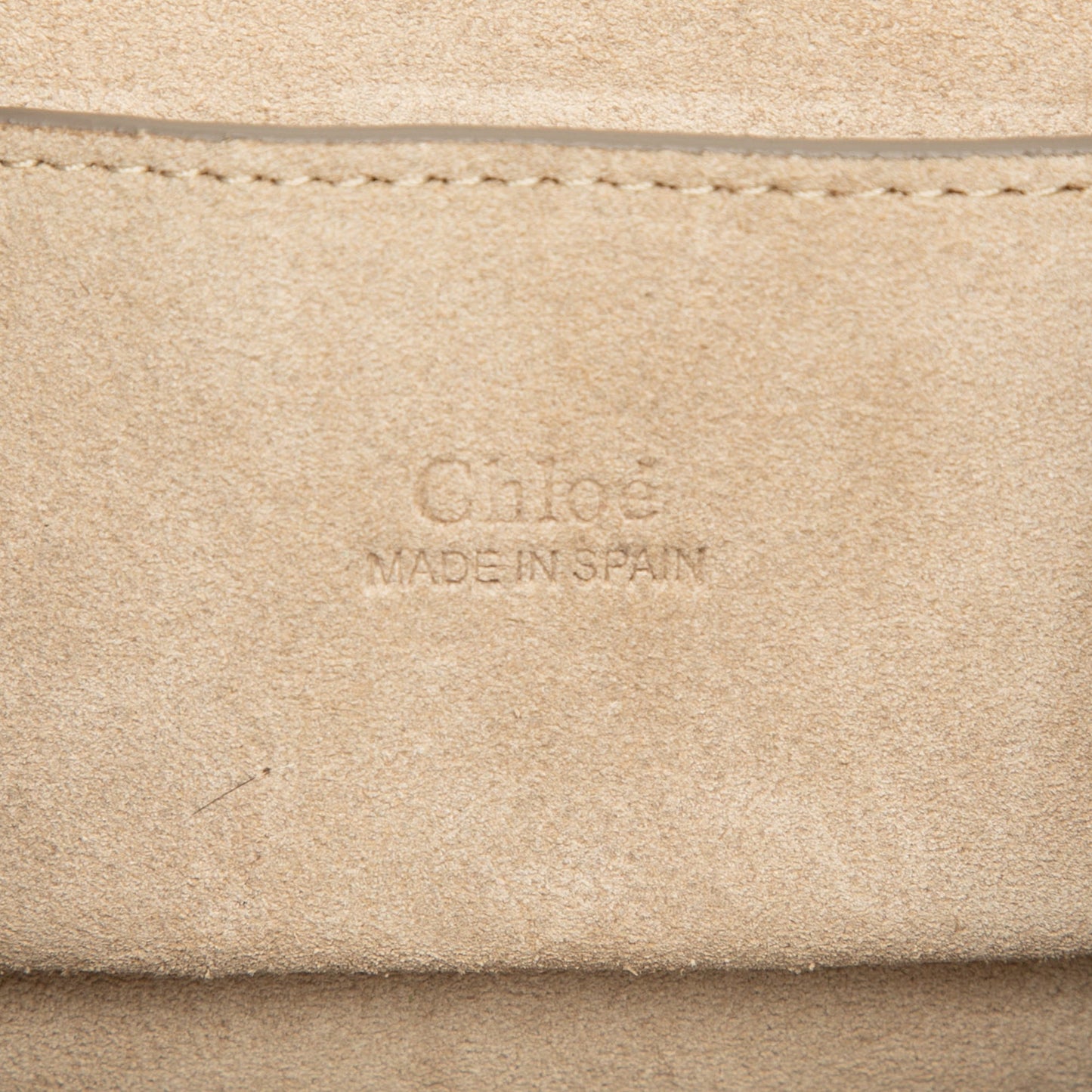 Chloé Mini Calfskin and Suede Faye Bracelet Bag