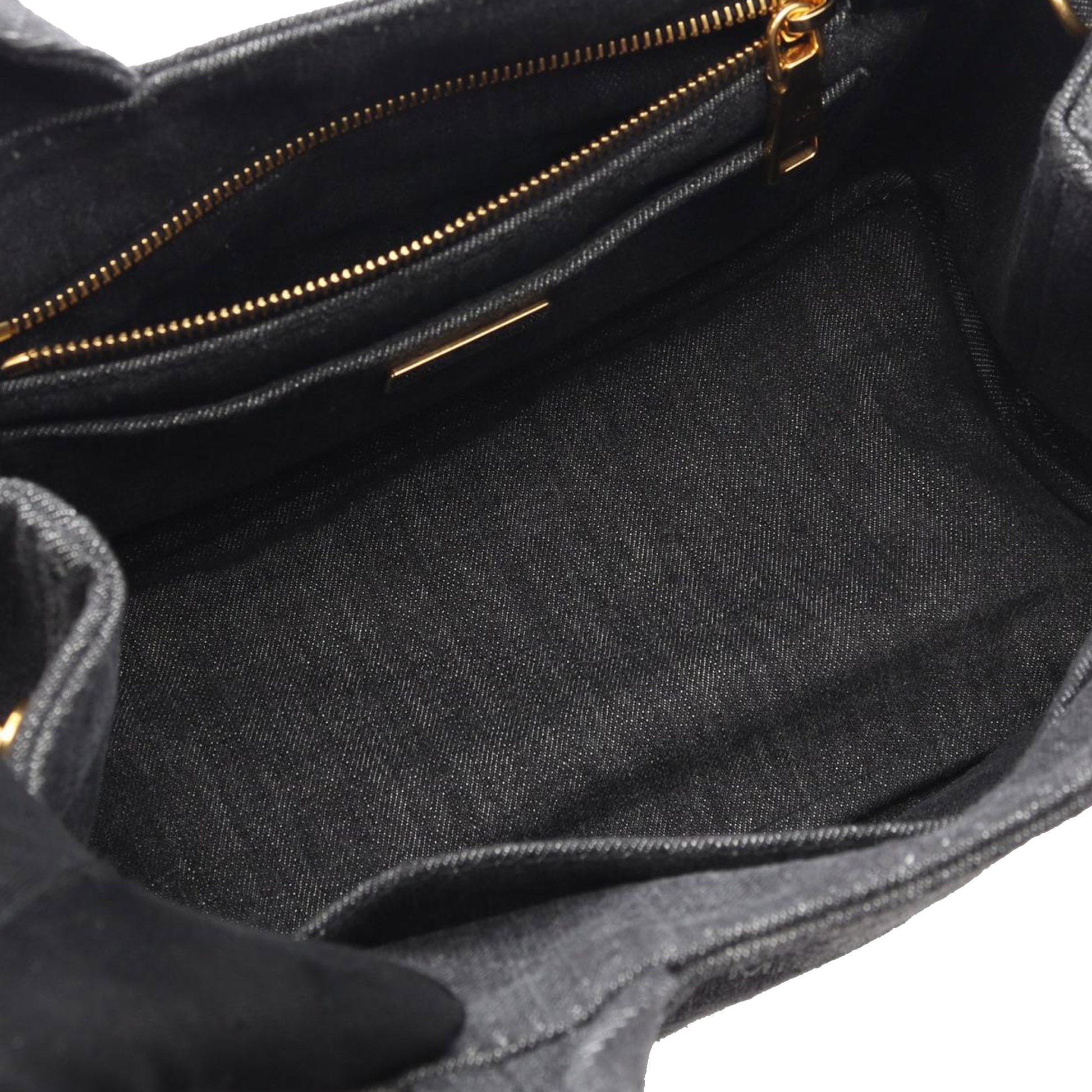 Prada Small Canvas Canapa Logo Satchel