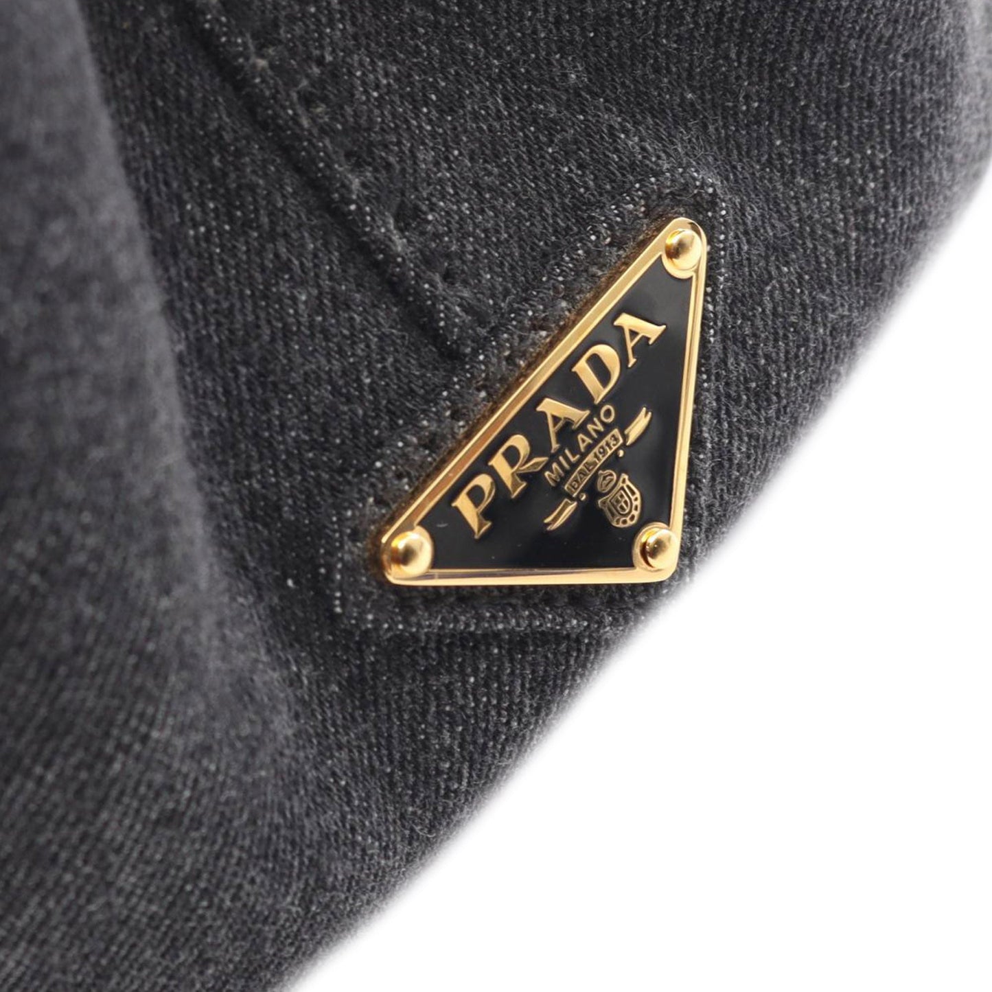 Prada Small Canvas Canapa Logo Satchel