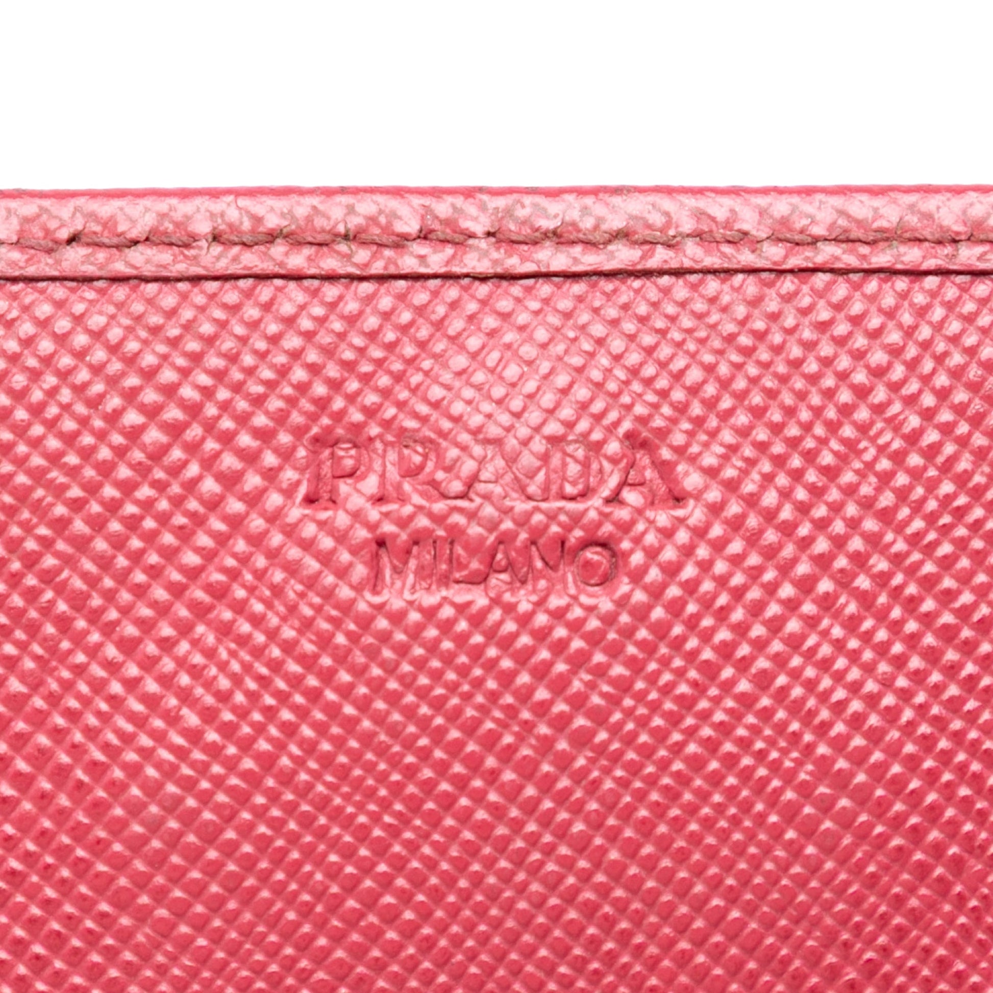 Prada Saffiano Wallet On Chain