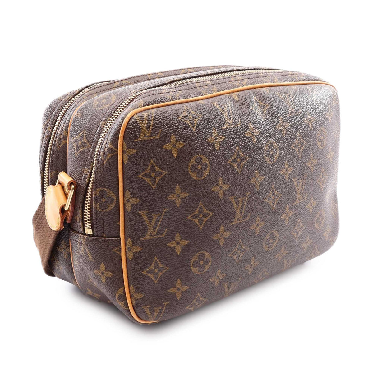 Louis Vuitton Monogram Reporter PM — Brown
