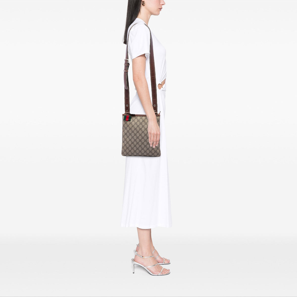 Gucci GG Supreme Web Crossbody