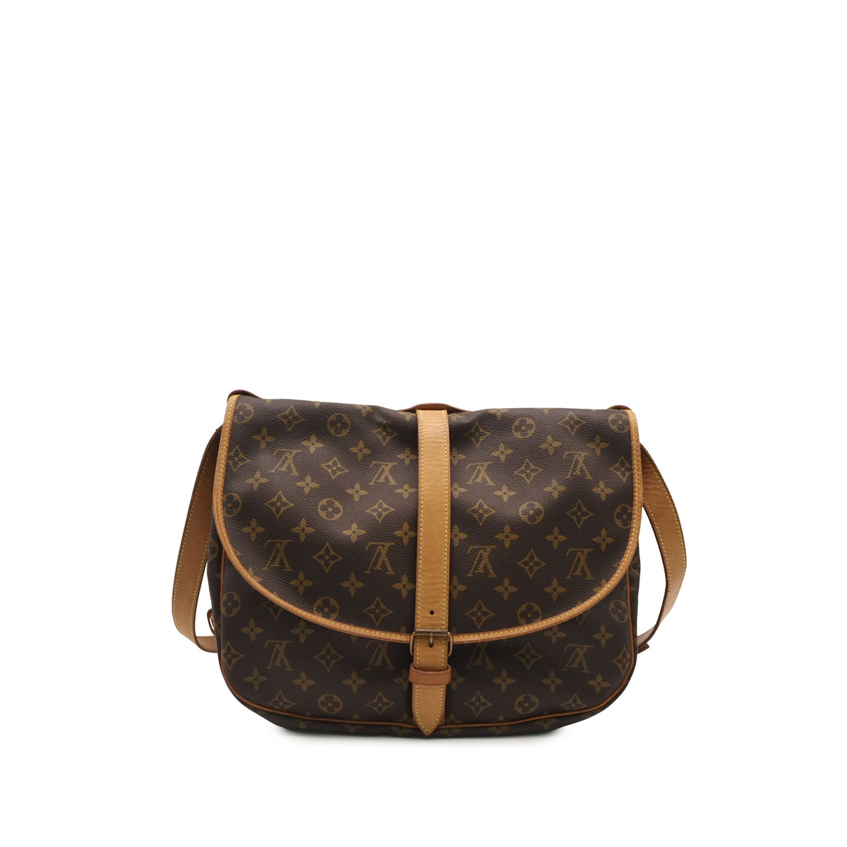 Louis Vuitton Monogram Saumur 35 — Brown