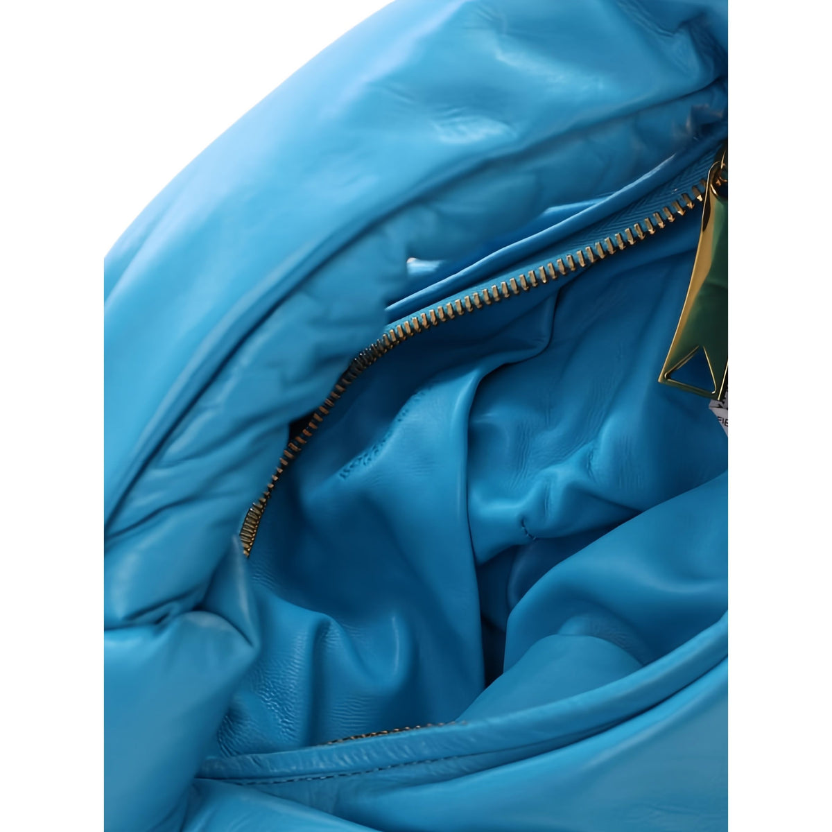 Bottega Veneta Mini Nappa Puffy Jodie — Blue