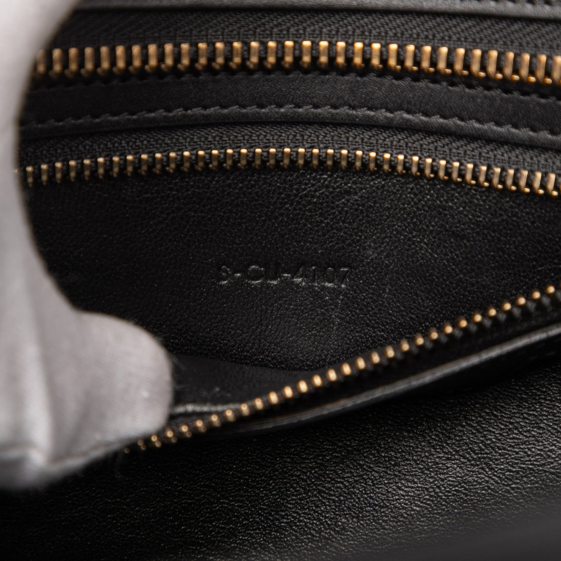 Celine Micro Tricolor Leather Luggage Tote