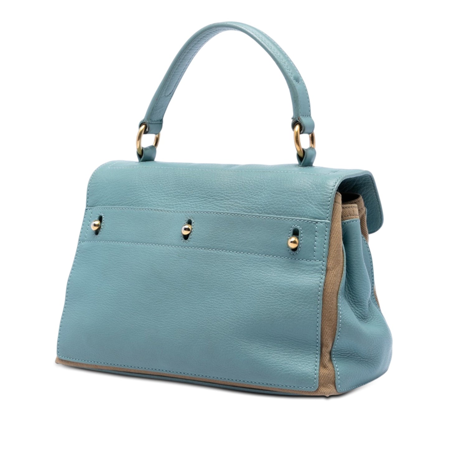 Saint Laurent Small Leather Muse Two Satchel