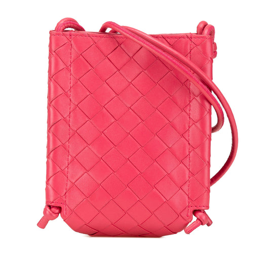 Bottega Veneta Mini Nappa Intrecciato The Knot Crossbody