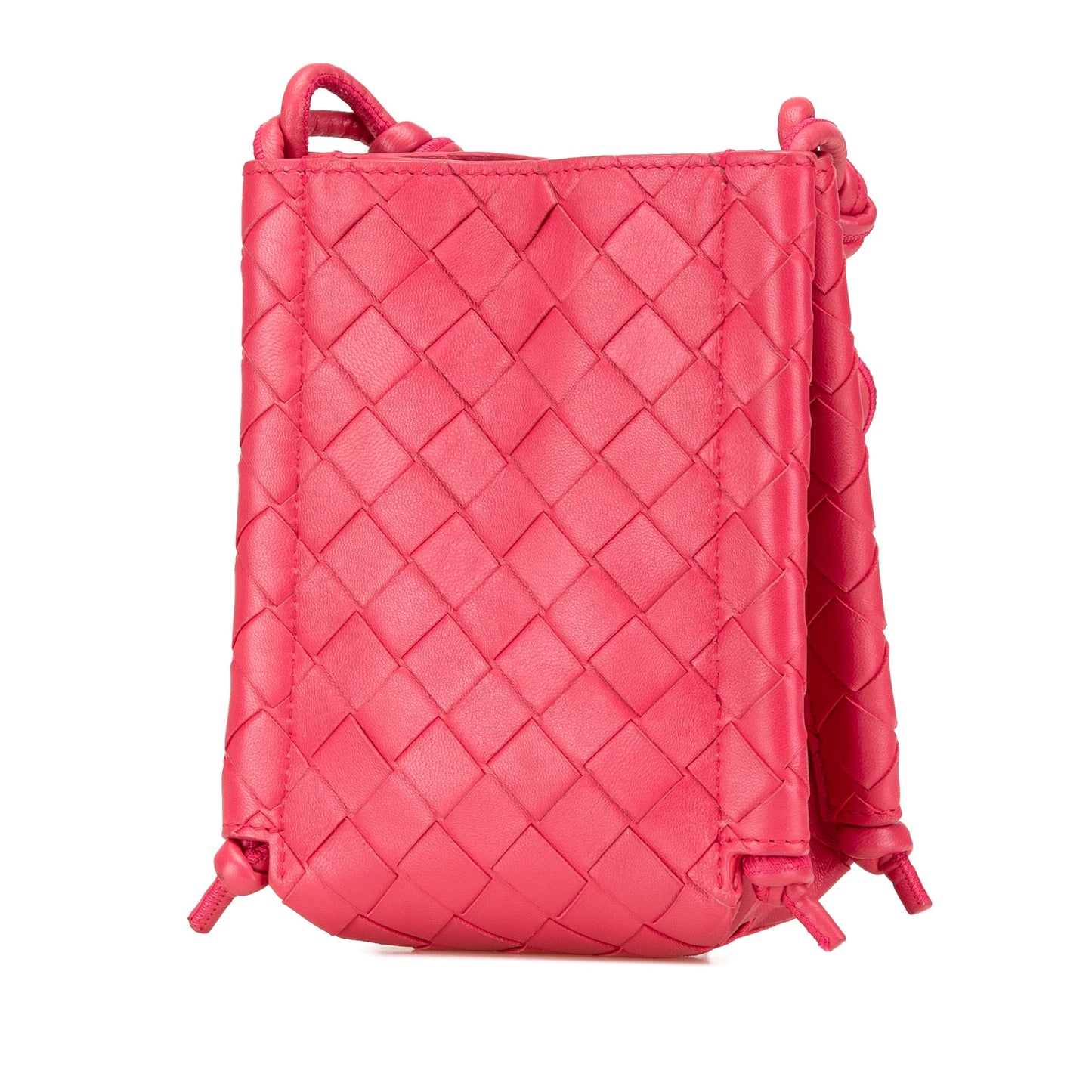 Bottega Veneta Mini Nappa Intrecciato The Knot Crossbody