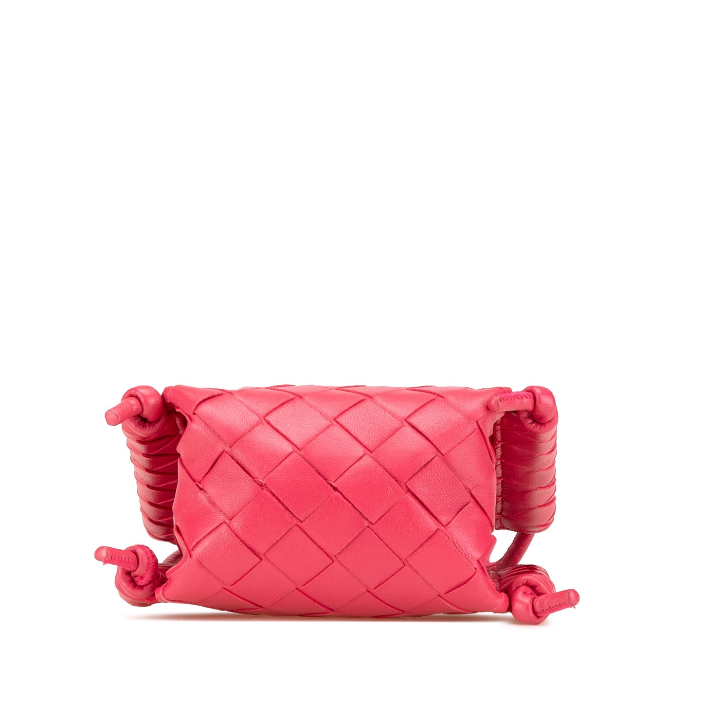Bottega Veneta Mini Nappa Intrecciato The Knot Crossbody