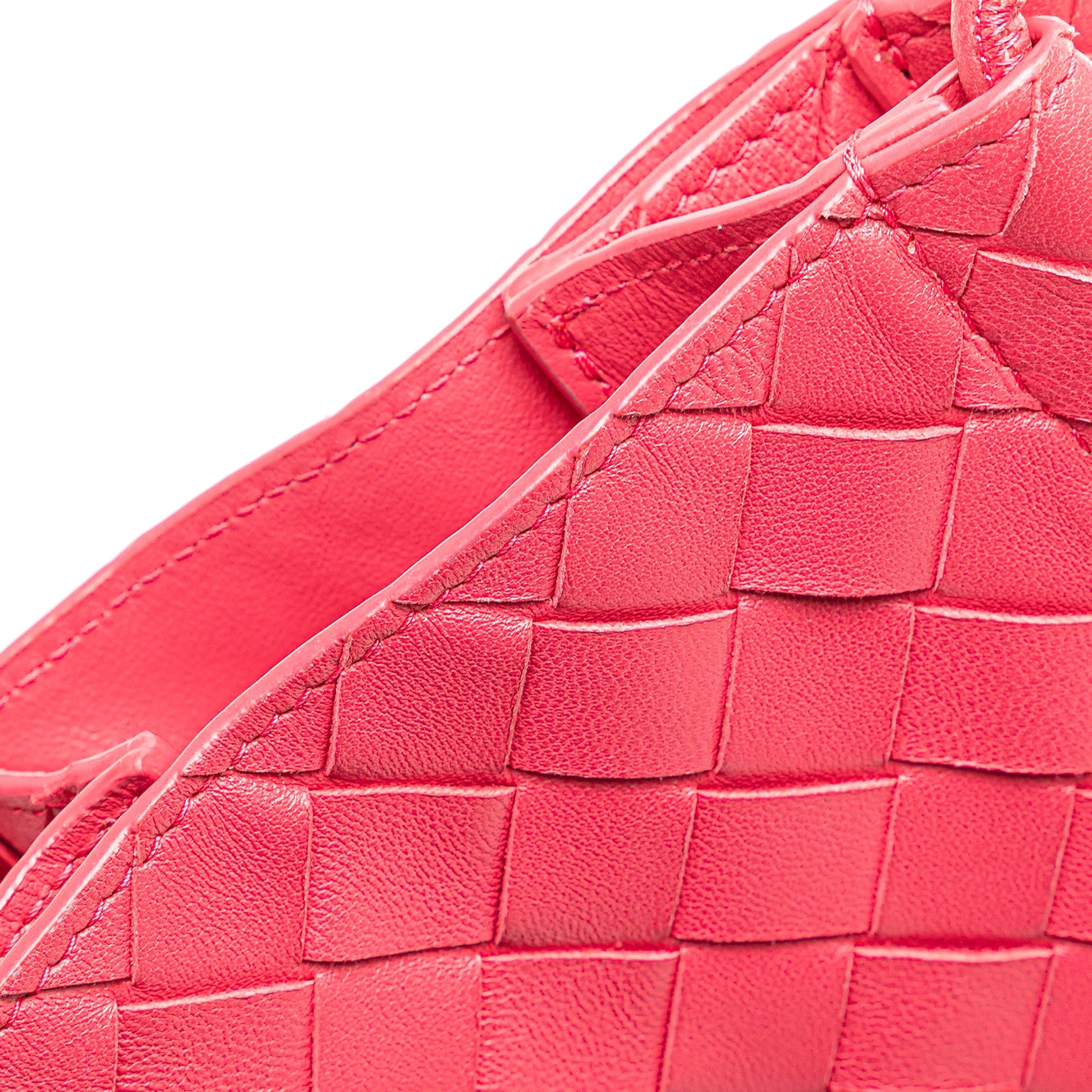 Bottega Veneta Mini Nappa Intrecciato The Knot Crossbody