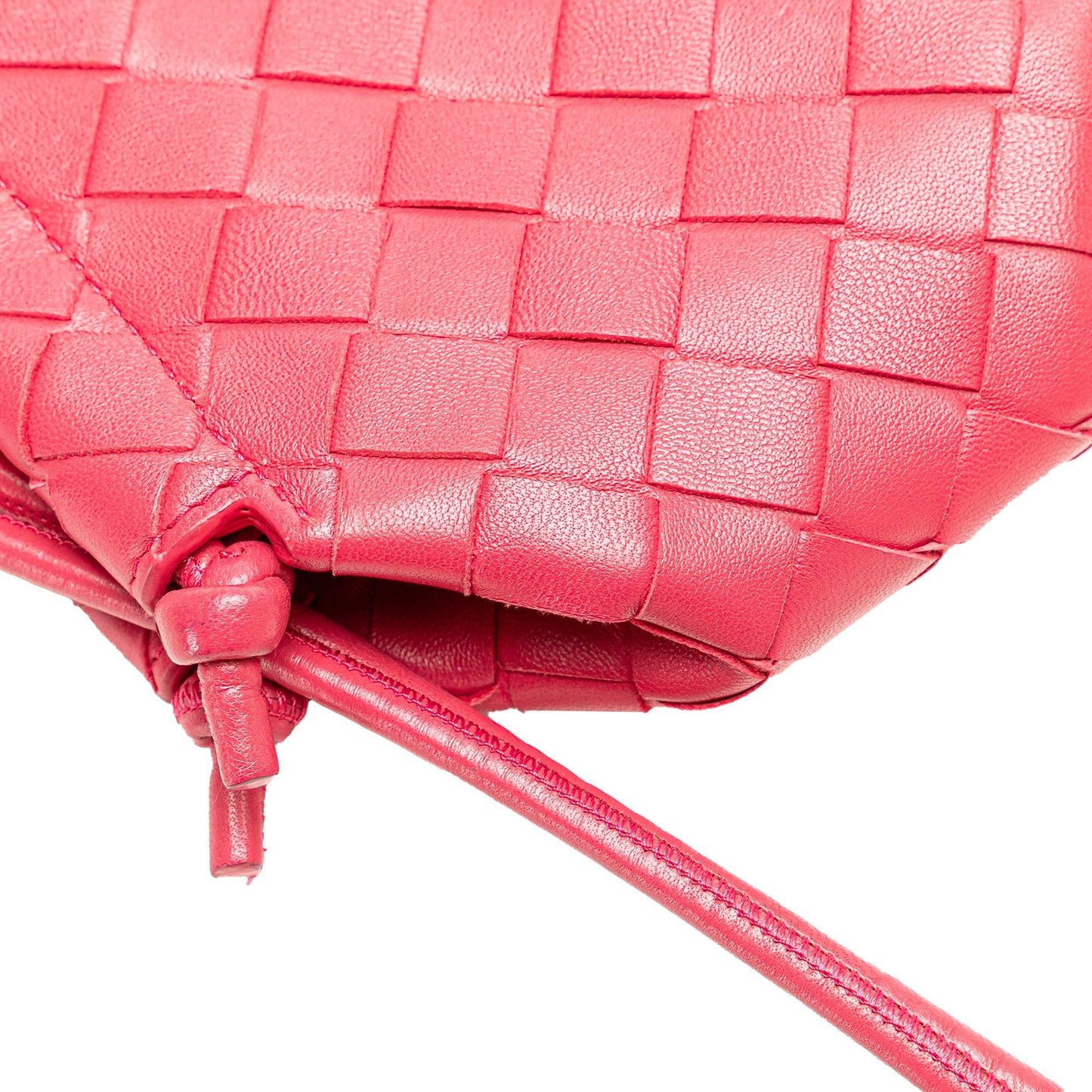 Bottega Veneta Mini Nappa Intrecciato The Knot Crossbody