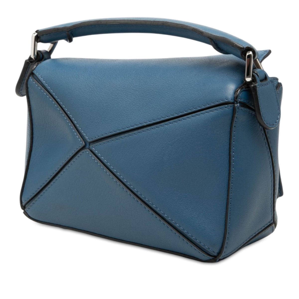 LOEWE Mini Calfskin Puzzle Satchel