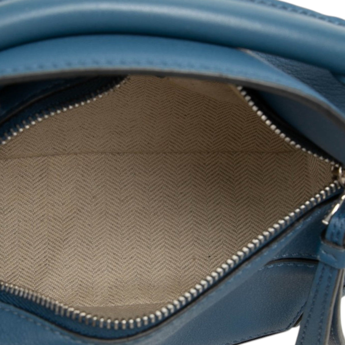 LOEWE Mini Calfskin Puzzle Satchel
